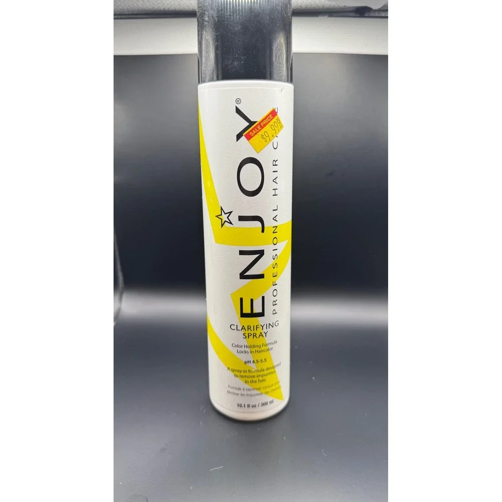 ENJOY Professional Hair Care Clarifying Spray‎ 10.1oz Color Holding Formula pH